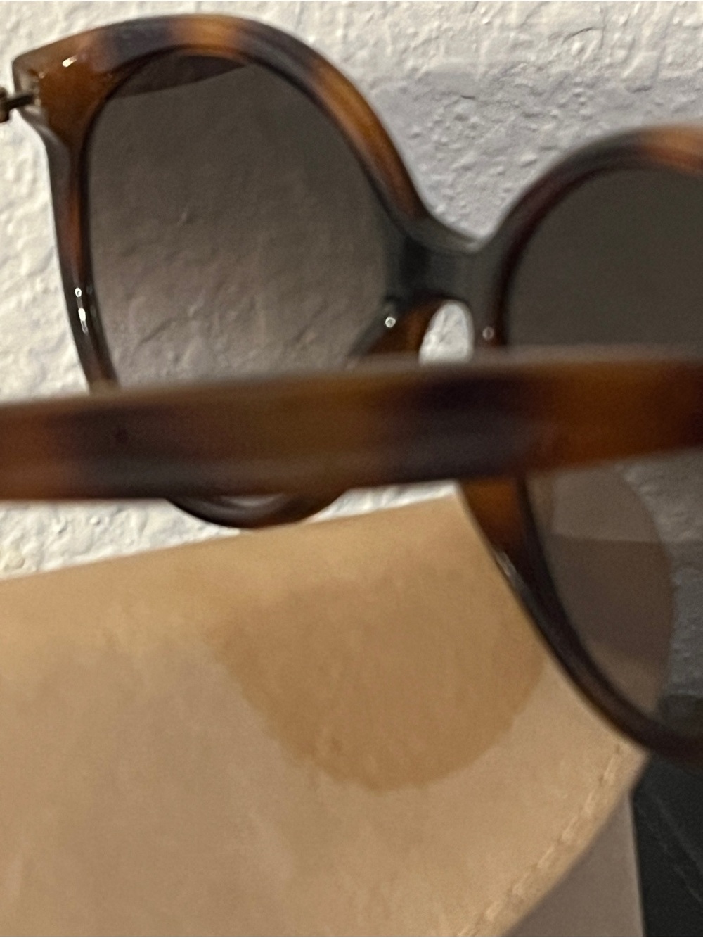 Chloé Tortoiseshell Round Sunglasses with Brown Lenses - Picture 6 of 6